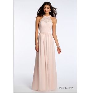 Blush Camille La Vie Bridesmaid or Prom Dress